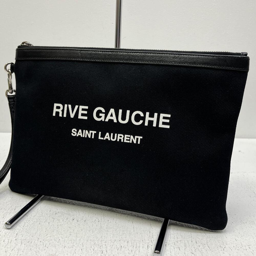 SAINT LAURENT Rive Gauche Clutch Bag
